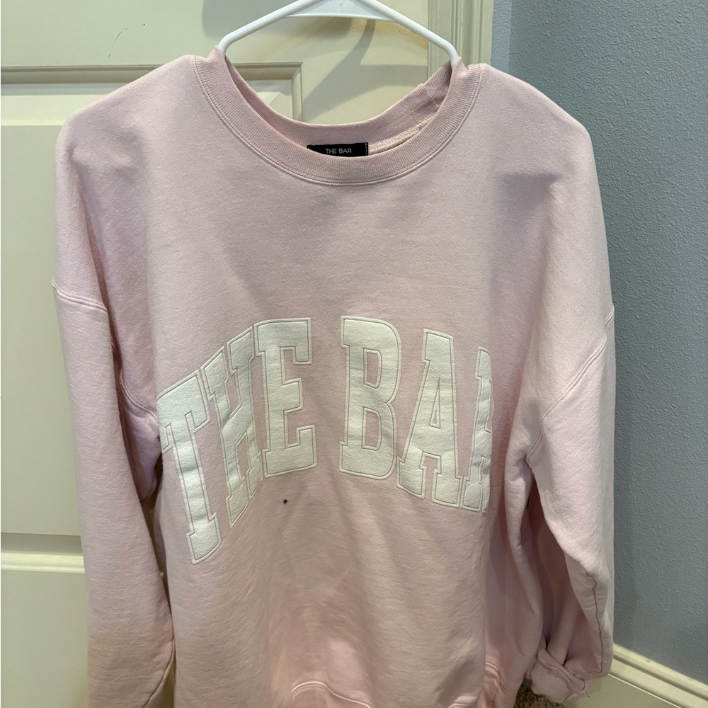 The Bar Pink Sweatshirt